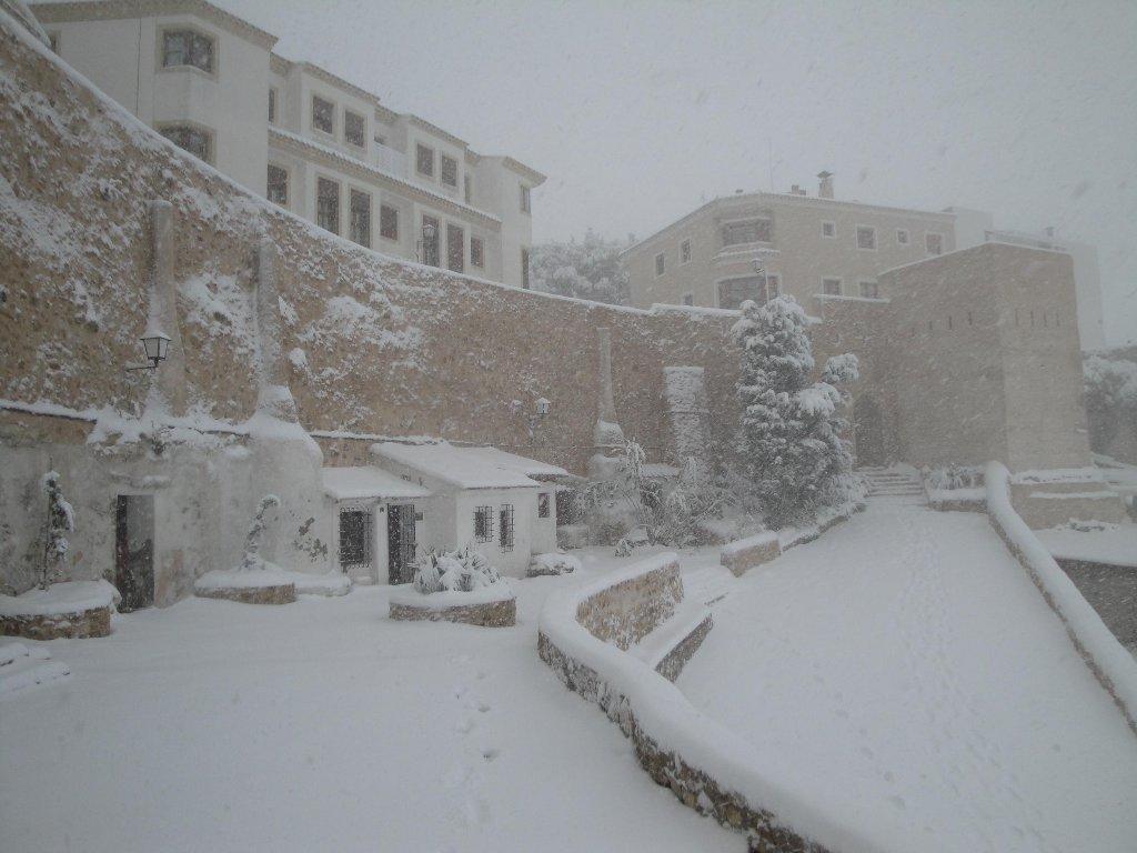 Hôtel El Volante à Chinchilla de Monte-Aragón Extérieur photo